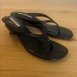 Tony Bianco leather slides